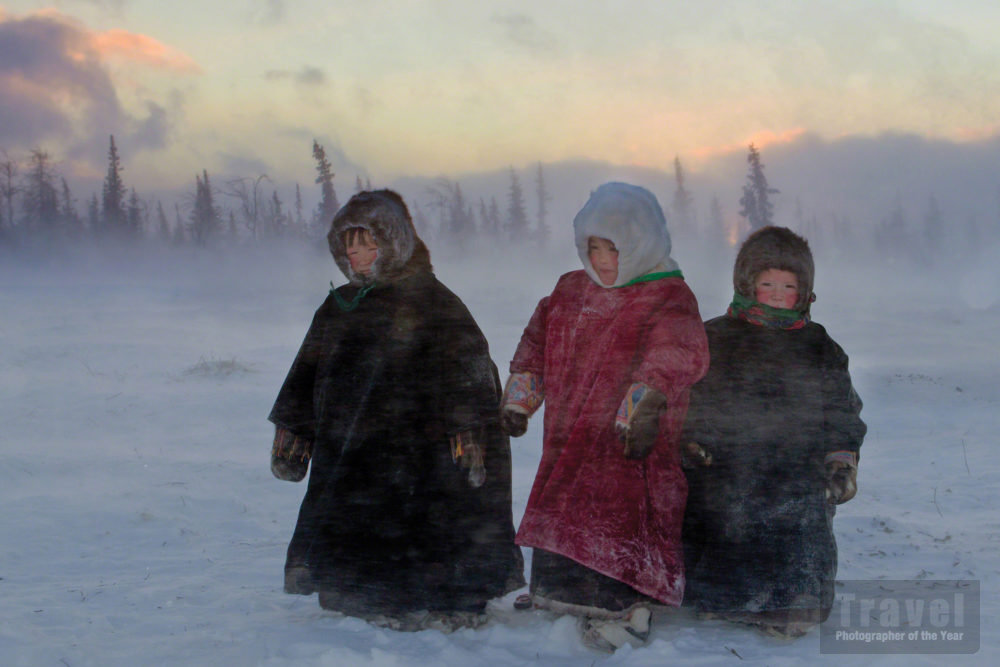 Nenet Children, Siberia, Russia - Travel Photographer of the Year