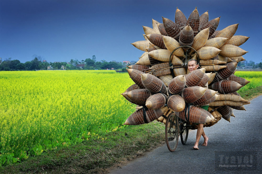 Bamboo Fishing Baskets, Vietnam