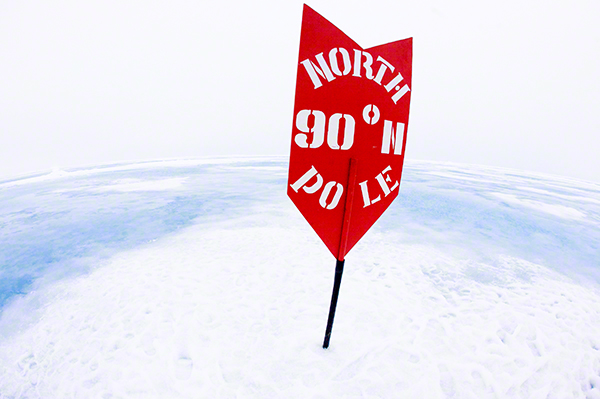 90 Degrees North, The North Pole