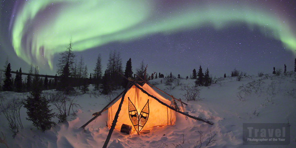 Northern Lights over Hudson Bay, Canada Travel Photographer of the Year
